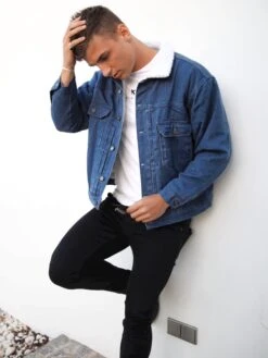 Raleigh Denim Jacket - Blue -Blakely 2030Blue6D