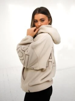 Borg Isabel Oversized Hoodie - Tan 17 Borg Isabel Oversized Hoodie - Tan -Blakely 2035Tan 10D