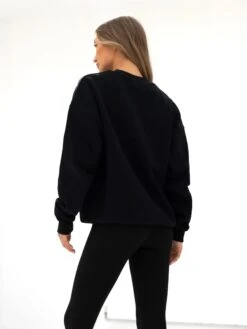 Sami Oversized Jumper - Black -Blakely 215IWBLACKD 1