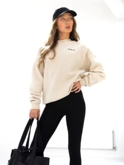 Sami Oversized Jumper - Bone -Blakely 215IWBONED 1 c6631778 132d 48e1 b7a1 5deae6c3c24f