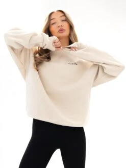 Sami Oversized Jumper - Bone -Blakely 215IWBONED 4 79549971 4065 430e 962d 2067a0802961