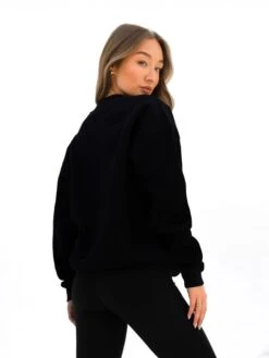 Madison Oversized Jumper - Black -Blakely 2160BLACK01D