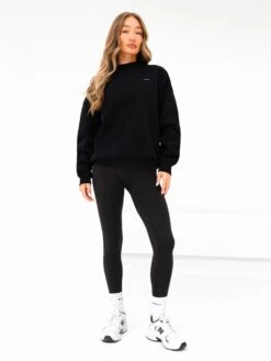 Olivia Oversized Jumper - Black -Blakely 2160TBLACK04D