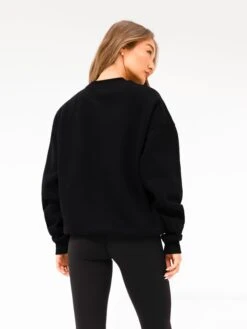 Olivia Oversized Jumper - Black -Blakely 2160TBLACK05D