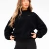Olivia Oversized Jumper - Black -Blakely 2160TBLACKLEADD
