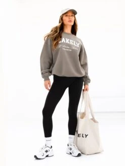 Melrose Oversized Jumper - Safari Green 10 Melrose Oversized Jumper - Safari Green -Blakely 216ASAFARIGREEN01D