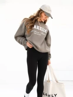 Melrose Oversized Jumper - Safari Green 12 Melrose Oversized Jumper - Safari Green -Blakely 216ASAFARIGREEN02D