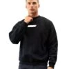 Kobe Italic Relaxed Jumper - Black -Blakely 216BIBLACKJUMPLEADD