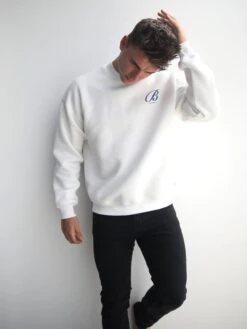 Vita Relaxed Jumper - Flat White -Blakely 216IMFlatwhite 06D