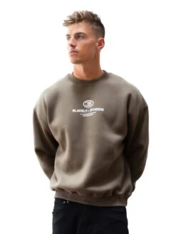 Mercer Relaxed Jumper - Khaki Brown