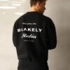 Italia Relaxed Jumper - Black -Blakely 216MBBlackLEADD