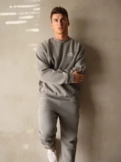 Italia Relaxed Sweatpants - Stone Grey -Blakely 216MBStoneGrey 02D eeedc2b4 4cfb 49e6 89cd 55d1e1246815