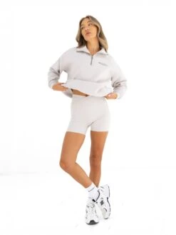 Active Studios 1/4 Zip Jumper - Ivory 13 Active Studios 1/4 Zip Jumper - Ivory -Blakely 218ABONE04D