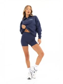 Active Studios 1/4 Zip Jumper - True Navy 13 Active Studios 1/4 Zip Jumper - True Navy -Blakely 218ANAVY05D