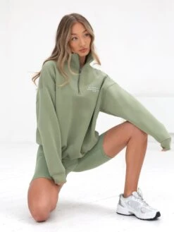 Ultimate 1/4 Zip Jumper - Pistachio -Blakely 218GPistachio 05D