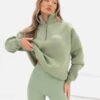 Ultimate 1/4 Zip Jumper - Pistachio -Blakely 218GPistachio 10LEADDcopy