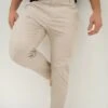 Kingsley Slim Fit Tailored Chinos - Beige 1 Kingsley Slim Fit Tailored Chinos - Beige -Blakely 2214KingsleyBeige1D