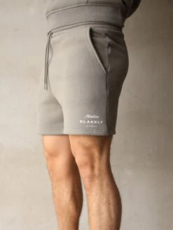Italia Relaxed Jogger Shorts - Stone Grey -Blakely 2219BGrey 02D 063c000b b208 43a2 9436 dc4cbd924281