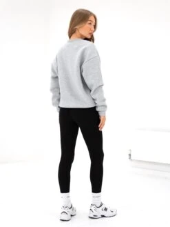 Studio Oversized Jumper - Marl Grey -Blakely 2220WMARLGREYNEWD 5