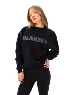 Studio Oversized Jumper - Tonal Black -Blakely 2220WTONALBLACKNEWD 2