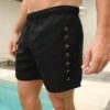 Lugano Swim Shorts - Black -Blakely 2222BlackD 5