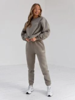 Italia Sweatpants - Stone Grey -Blakely 224BWGrey 02D