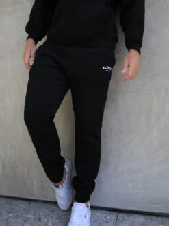 Varsity Relaxed Sweatpants - Black -Blakely 224VARBlackD 3