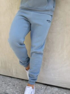 Varsity Relaxed Sweatpants - Blue -Blakely 224VARBlueD 2