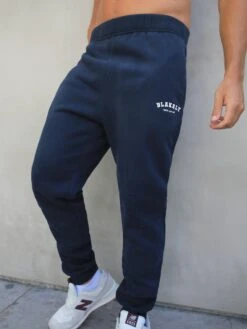 Heritage Relaxed Sweatpants - Dark Navy -Blakely 225VMNavy 02D