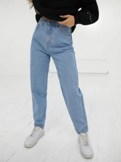 Mom Jeans - Blue -Blakely 2270MOMJEANS BLUED 3