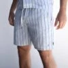 Assisi Stripe Shorts - Blue -Blakely 2289Blue 04LEADD