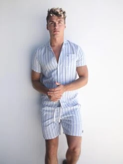 Assisi Stripe Shorts - Blue -Blakely 2290Blue 08D d89e0ff5 15d4 457e a510 22da74042ea9