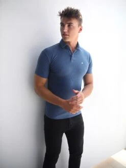 Franco Polo Shirt - Blue -Blakely 2295Blue 01D