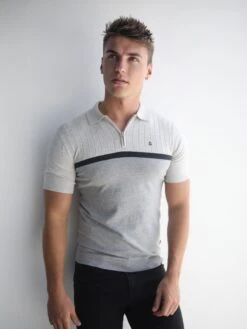 Antonio Polo Shirt - Grey -Blakely 2316Grey 04D
