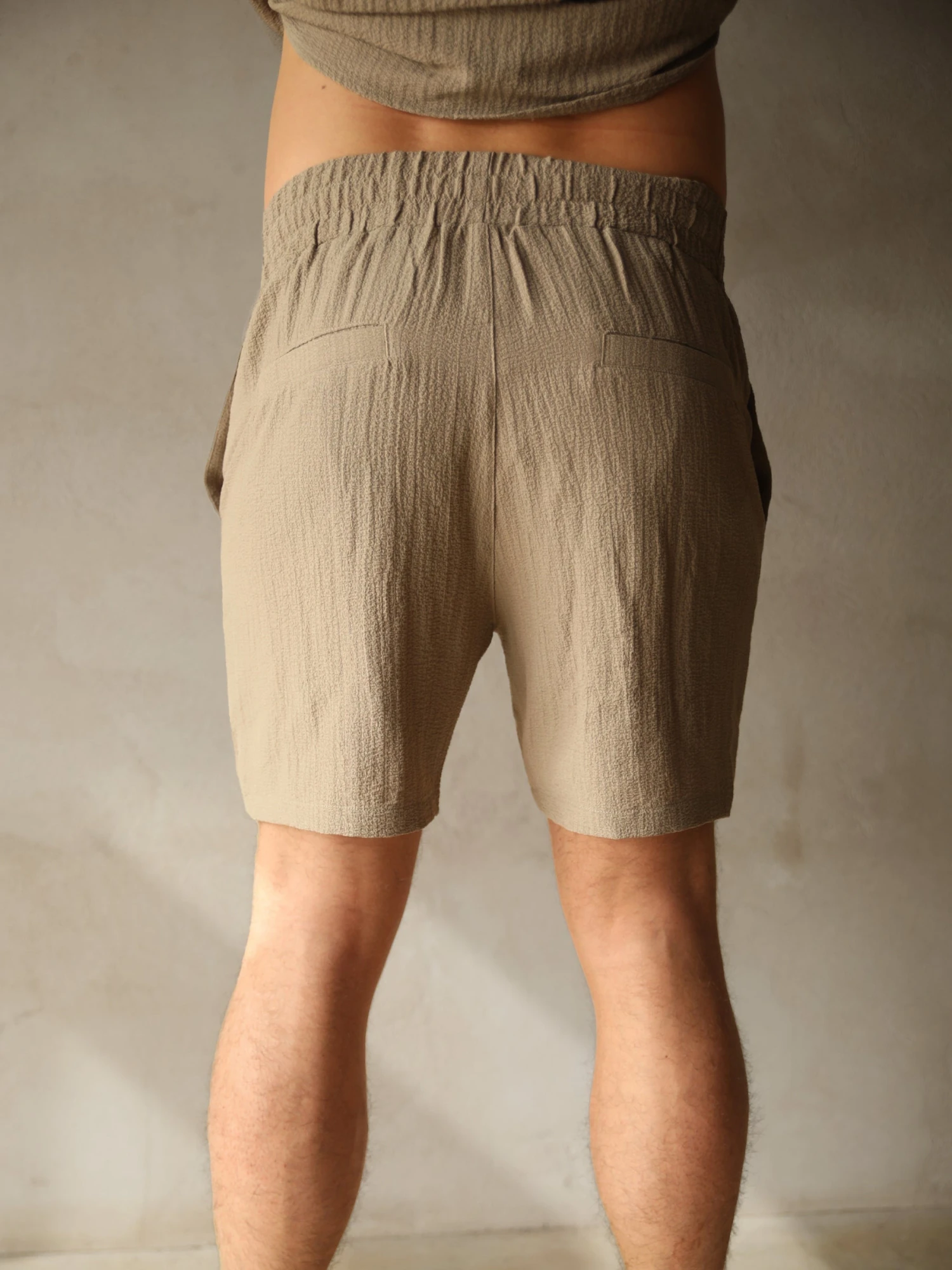 Salvatore Shorts - Tan 5 Salvatore Shorts - Tan - Image 3