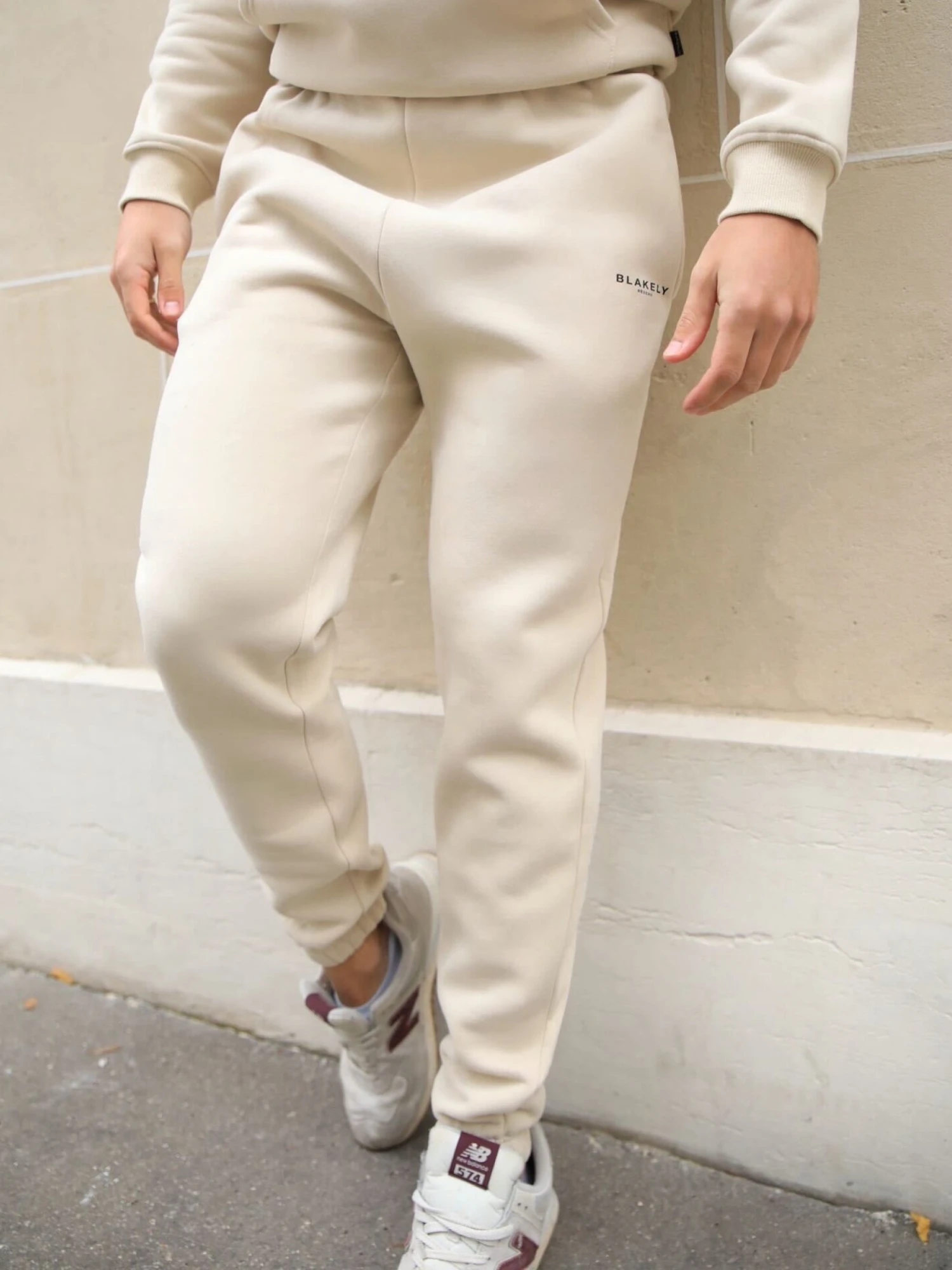 Reseau Relaxed Sweatpants - Bone 5 Reseau Relaxed Sweatpants - Bone - Image 3