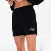 Italia Jogger Shorts - Black