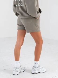 Italia Jogger Shorts - Stone Grey -Blakely 2527BWGrey 04D