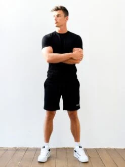 Sami Relaxed Jogger Shorts - Black -Blakely 2527IMBLACKD 1