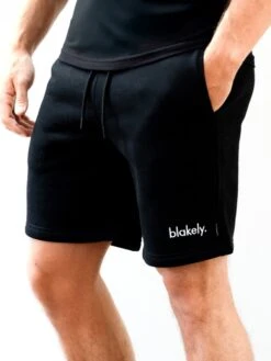 Sami Relaxed Jogger Shorts - Black -Blakely 2527IMBLACKD 2
