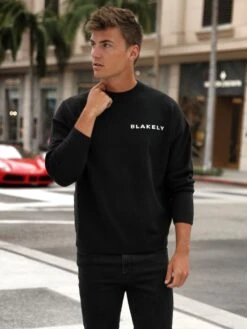Blakely Knitted Jumper - Black