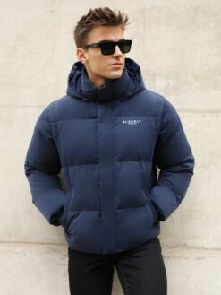 Ultimate Multiway Puffer Coat - Navy -Blakely 2540MNAVY