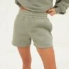 Isabel Jogger Shorts - Olive -Blakely 2542OLIVELEAD