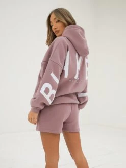 Isabel Jogger Shorts - Dusty Pink 12 Isabel Jogger Shorts - Dusty Pink -Blakely 2542PINKD 1