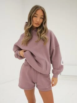 Isabel Jogger Shorts - Dusty Pink 13 Isabel Jogger Shorts - Dusty Pink -Blakely 2542PINKD 2