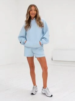 Isabel Jogger Shorts - Powder Blue 14 Isabel Jogger Shorts - Powder Blue -Blakely 2542PowderBlue 01D