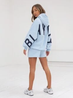 Isabel Jogger Shorts - Powder Blue 15 Isabel Jogger Shorts - Powder Blue -Blakely 2542PowderBlue 02D