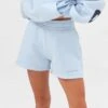 Isabel Jogger Shorts - Powder Blue 2 Isabel Jogger Shorts - Powder Blue -Blakely 2542PowderBlue 07LEADD