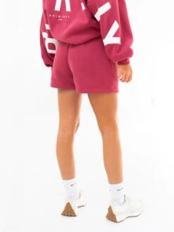 Isabel Jogger Shorts - Deep Pink -Blakely 2542SANGRIARED04D