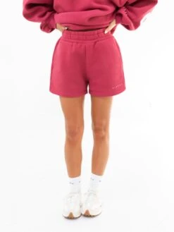 Isabel Jogger Shorts - Deep Pink -Blakely 2542SANGRIARED05D